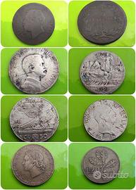 Monete antiche 1867-1912-1941-1957