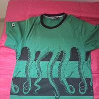 t-shirt octopus uomo