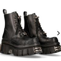 NEW ROCK STIVALETTI UOMO M-NEWMILI083-S37