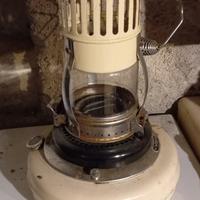 Vecchia lampada Nord Europea a cherosene.