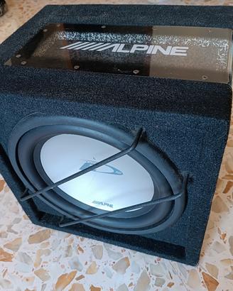 Subwoofer Alpine SBE-1243BR