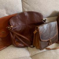 Lotto Borse zaino vintage vera pelle