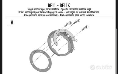 Flangia serbatoio tankclock GIVI BF11