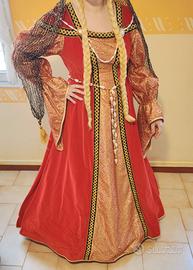 Vestito carnevale donna Giulietta romeo veneziano 