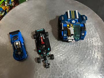 Super macchine lego e porta carte vari