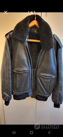 giacca pelle aviator