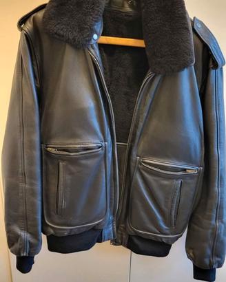 giacca pelle aviator