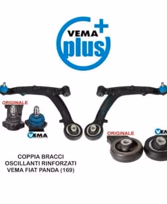 Bracci Oscillanti Trapezi Rinforzati Fiat Panda