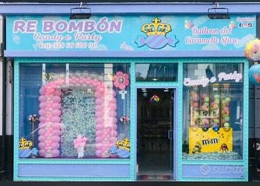 Attività balloon art e caramelle sfuse