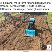 Fresatura orto o giardino