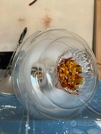 Lampadario anni 70 vetro di murano