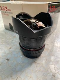 SAMYANG FISH-EYE CS II 3.5/8 mm