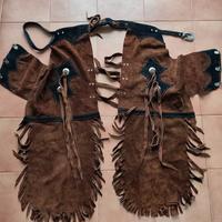 chaps in pelle scamosciata