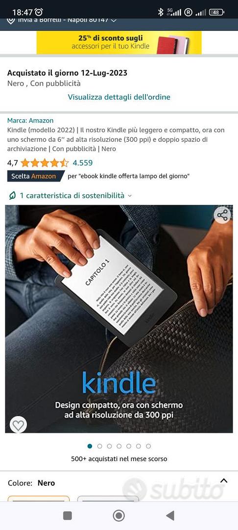 Unica grande occazione tablet Kindle samsung - Informatica In vendita a  Napoli