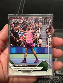Carlos Alcaraz Topps Now US OPEN winner 2025