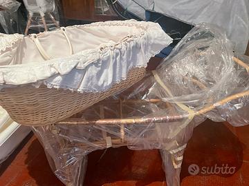 Cesta vimini per neonati