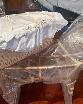 Cesta vimini per neonati
