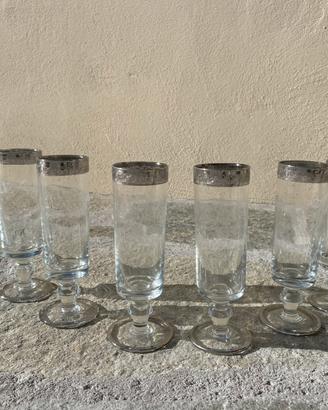 Set di 6 calici bollicine