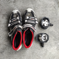 Pedali SPD Shimano + scarpe taglia 45