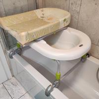 Fasciatoio + vaschetta bagnetto Brevi Bagnotime