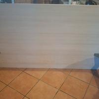 Letto matrimoniale con Rete a Doghe e Materasso 