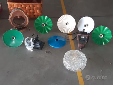vecchi lampadari e plafoniere