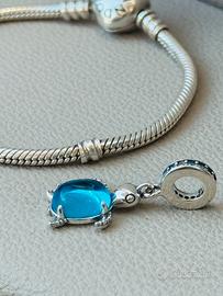 Charm tartaruga argento compatibile Pandora