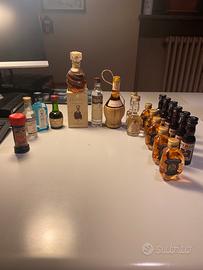 Bottiglie mignon dí liquore