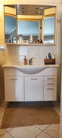 mobile bagno laccato bianco 