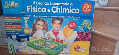 il grande laboratorio di fisica e chimica lisciani