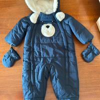 Tuta imbottitura bambini Original Marines 3/6 mesi