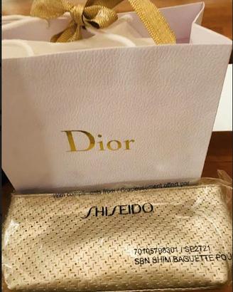 LE pochette di DIOR Shiseido Guess Chanel