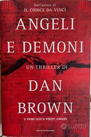 Libro romanzo Angeli e Demoni di Dan Brown