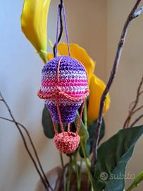 Mongolfiera uncinetto 