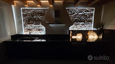 Cucina in granito e pietra naturale