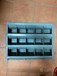 Porta minuterie in ferro da muro