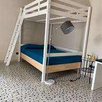 Letto a castello stora ikea con un materasso