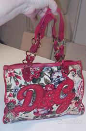 D&G Dolce & Gabbana borsa fantasia floreale 