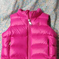 Piumino smanicato Ralph Lauren 9 mesi in piuma