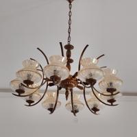 lampadari in ottone anno 80