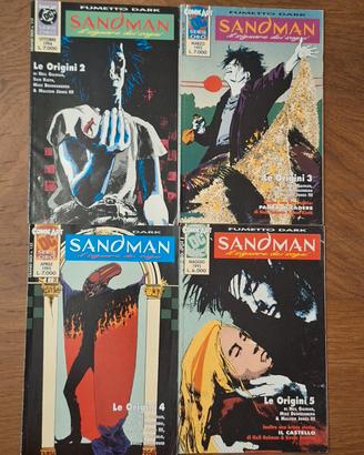 Sandman Le Origini N.2/3/4/5 - Edizioni Comic Art