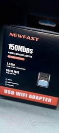 Adattatore  Wi - Fi  USB mini Newfrast