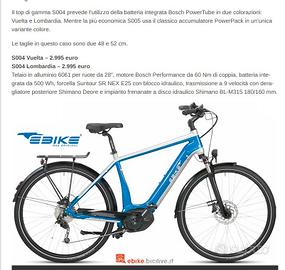 Bicicletta elettrica EBIKE DAS ORIGINAL  o permuto
