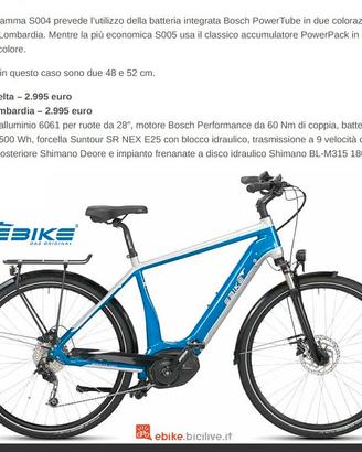 Bicicletta elettrica EBIKE DAS ORIGINAL  o permuto