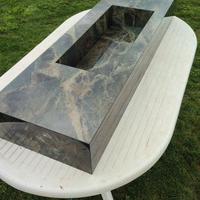 Lavabo in gress porcelanato su misura