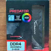 RAM HyperX Predator DDR4 16GB 3600MHz