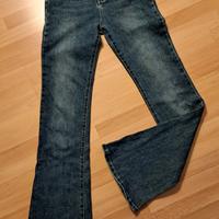Jeans donna a campana Twoway