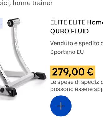 RULLI ELITE QUBO FLUID+CAVALLETTO ELITE WORKSTAND