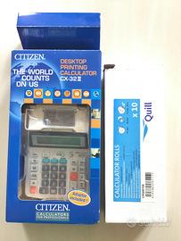 Calcolatrice Citizen con carta