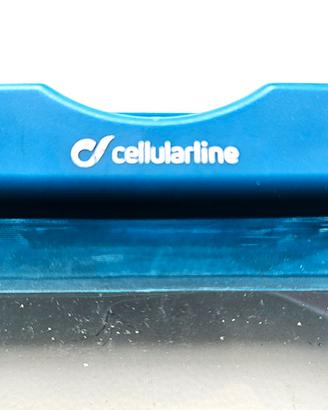 Custodia impermeabile azzurra per cellulari